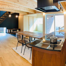 キッチンガレージ事例