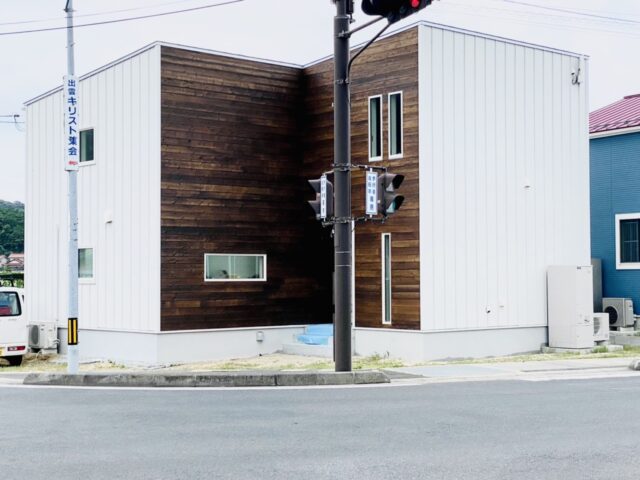 上塩冶モデルハウス外観