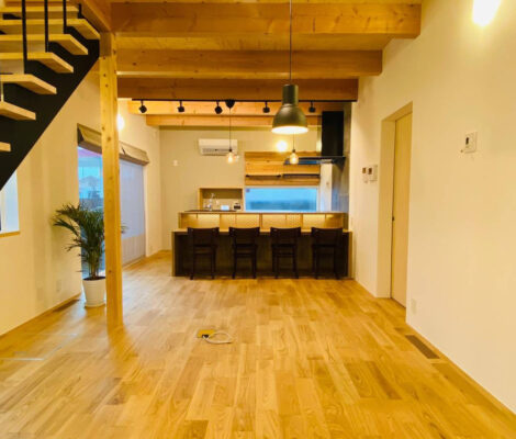 キッチンガレージモデルハウス