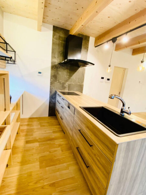 キッチンガレージ事例