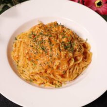 カニクリームパスタ